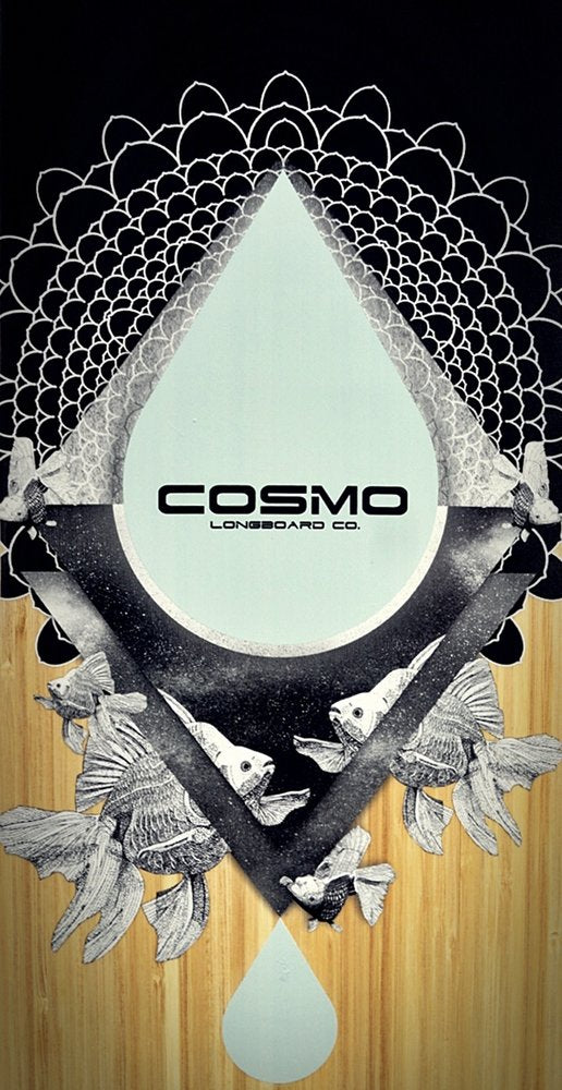 COSMIC DANCER 46 DECK - Cosmo Longboard Co.